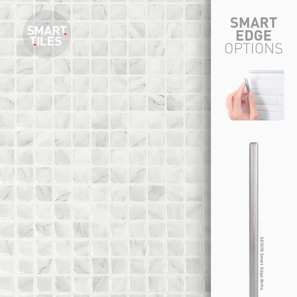 Peel and Stick Gel Backsplash Tile Blok 12" x 22"
