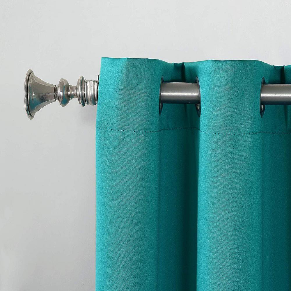 Sun Zero Grommet Room Darkening Curtain Panel, 40.0" X 84.0", 40"X84", Marine