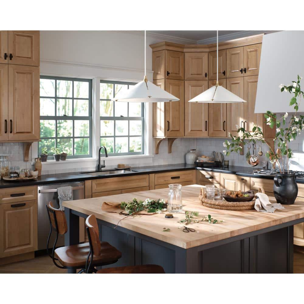 Adler Matte Black Touchless Pull-Down Kitchen Faucet