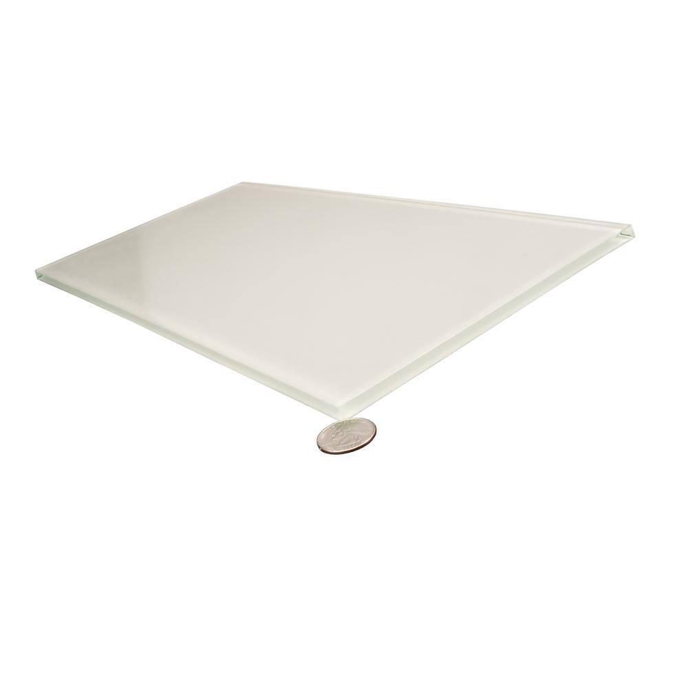 Apollo Tile   15 Pack 8-in x 16-in Abalone Gray Rectangular Subway Glossy Finished Glass Mosaic Wall Tile (13.33 sq ft/case)