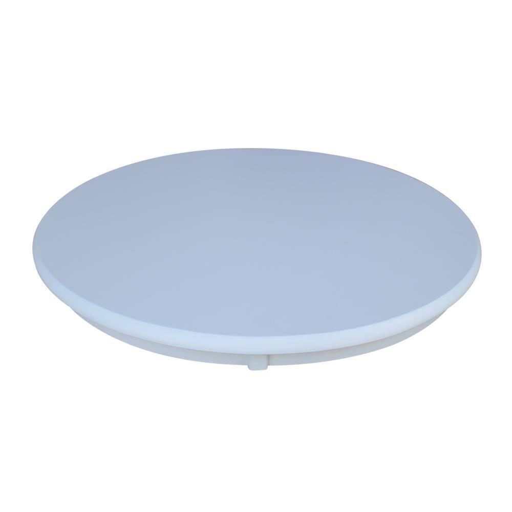 30" Round Top Pedestal Counter Table White – International Concepts: Solid Wood, Kitchen Furniture
