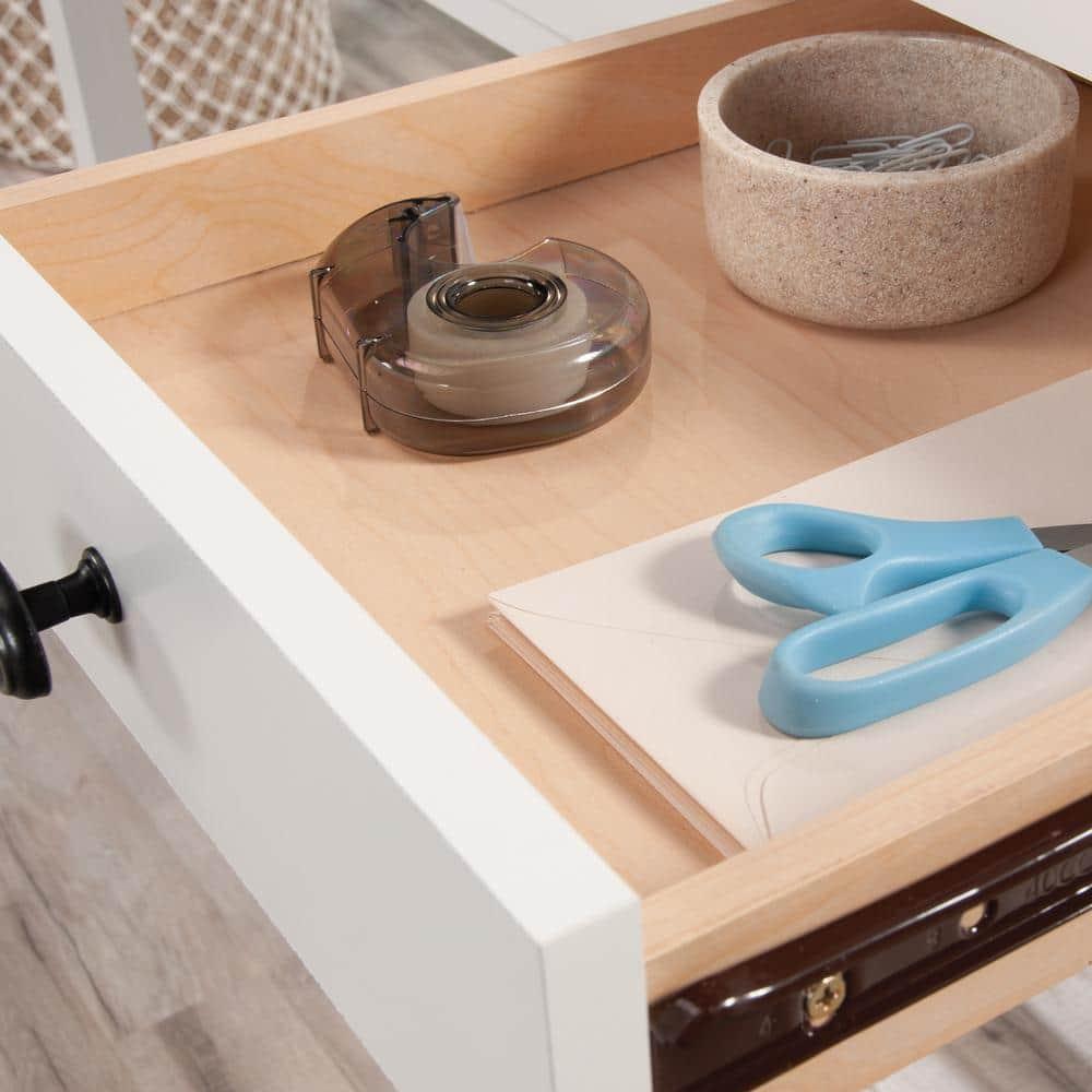 Sauder County Line Writing Desk, Soft White Finish