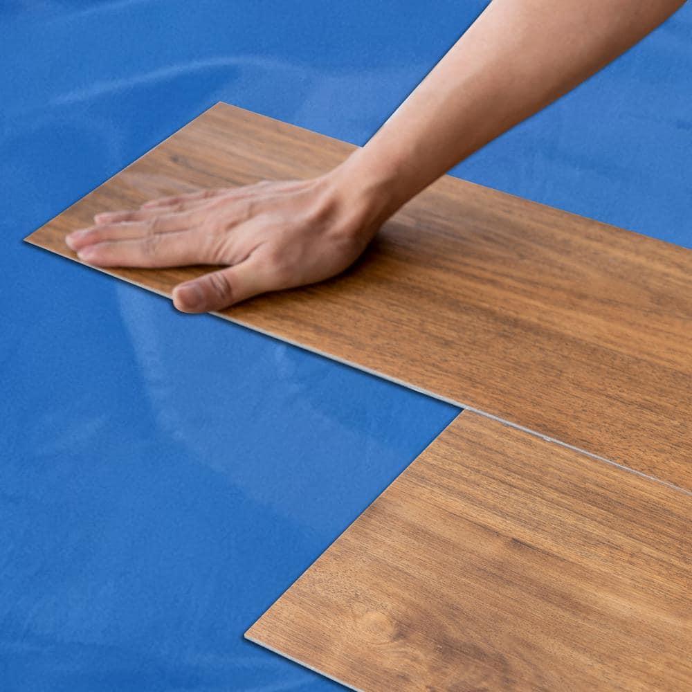 Dekorman Dekorman Virgin Polyethylene Moisture Barrier and Vapor Barrier Underlayment for Laminate, Vinyl Plank and Engineered Floors (100 sq.ft./roll)