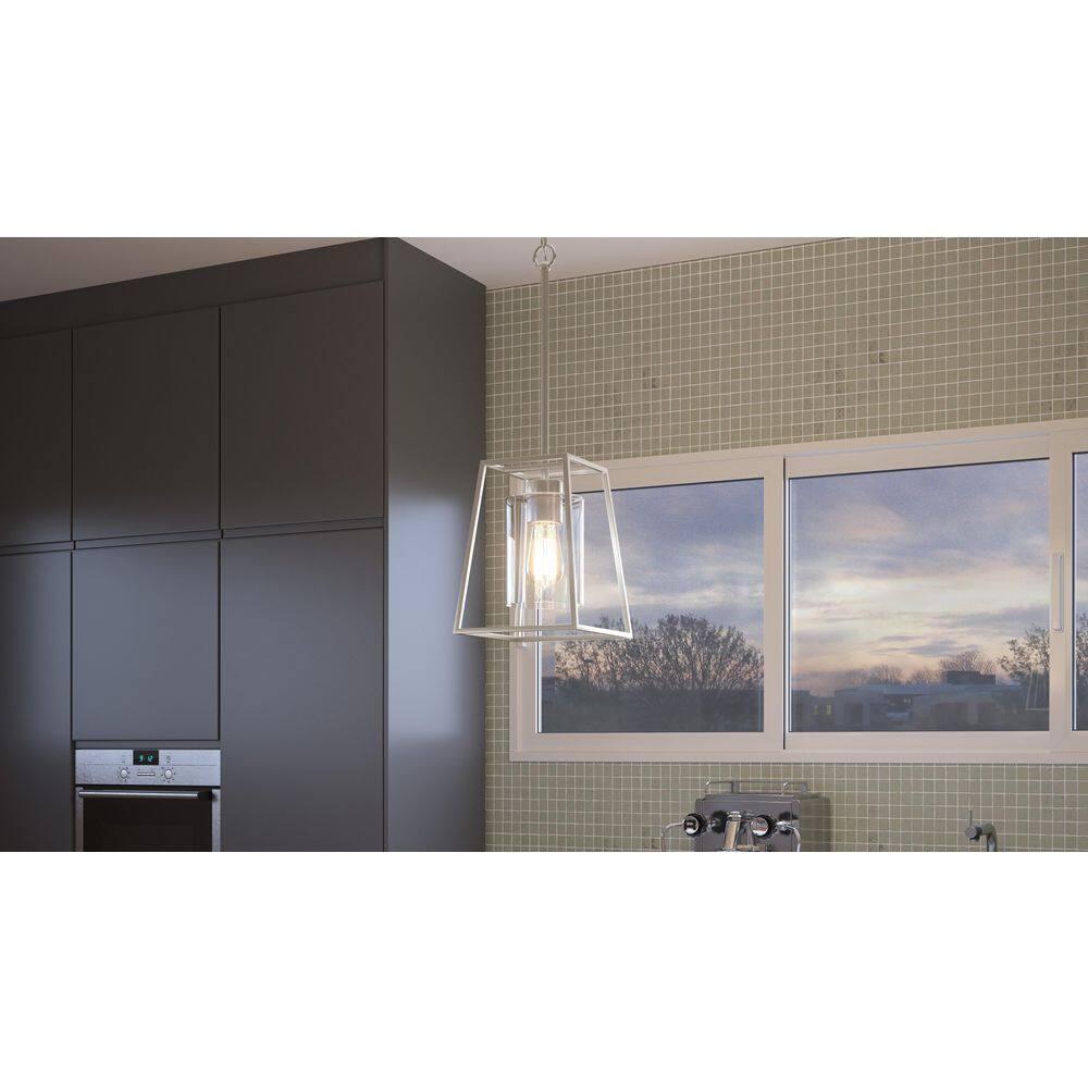 Quoizel Lighting Prescott 1 - Light Pendant in  Brushed Nickel