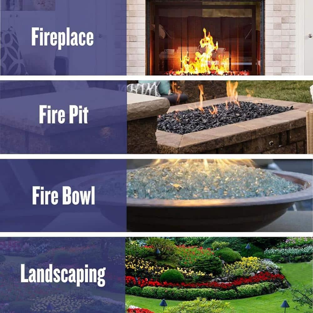 American Fireglass 1/2" Fire Pit Glass