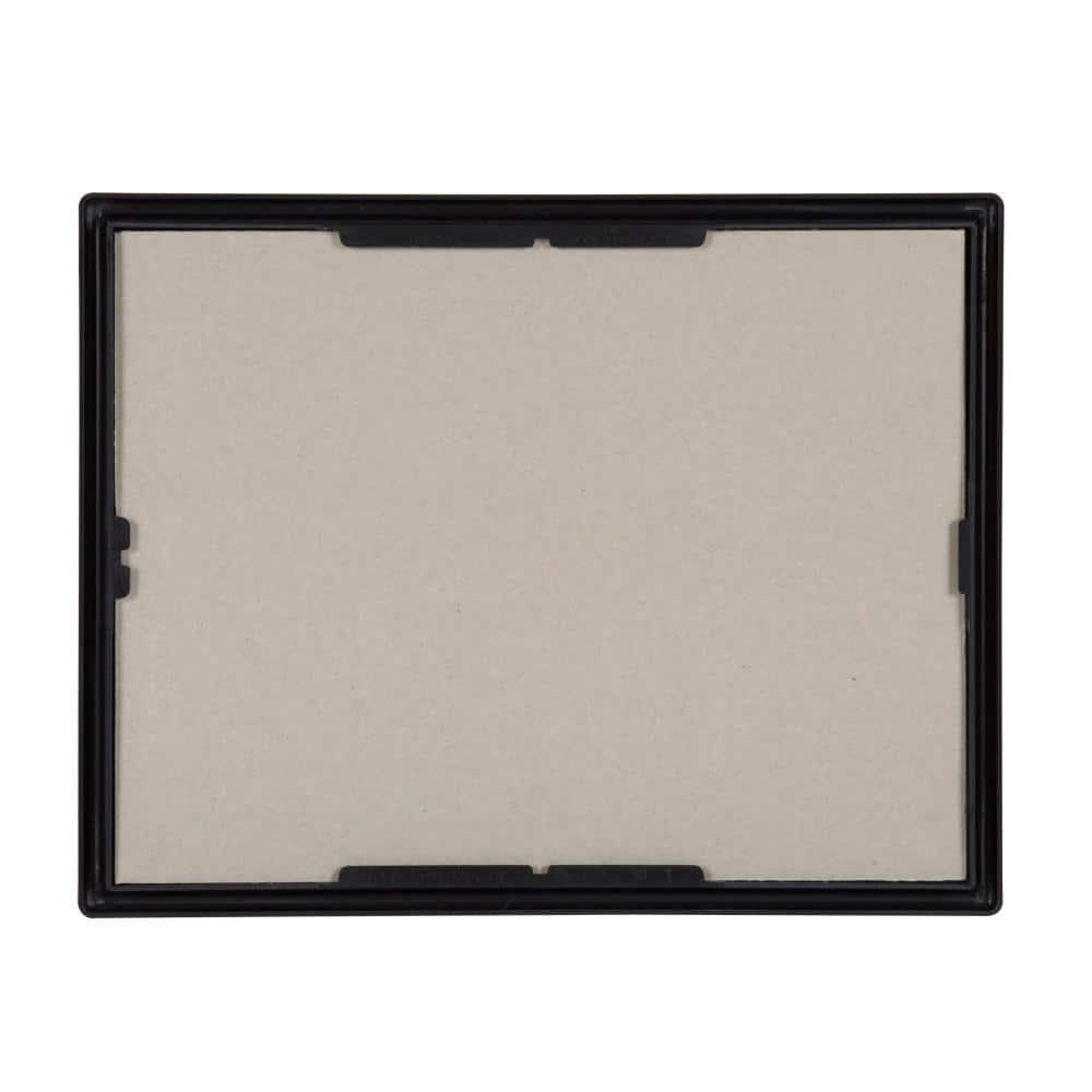 DesignOvation Corporate Document Frame Made to Display Standard Certificates, Black 8.5x11, Set of 12 Ready To Use Horizontally or Vertically