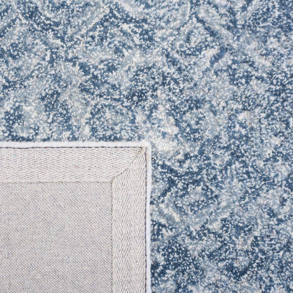 SAFAVIEH Marquee Lalit Diamond Runner Rug, Blue/Grey, 2'3" x 9'