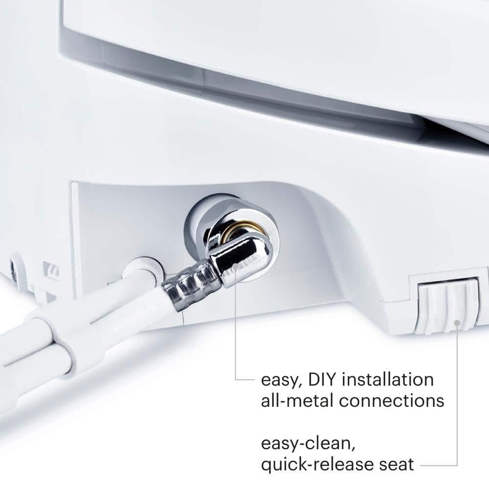 Brondell S1400-RW Swash 1400 Luxury Bidet Toilet Seat Round