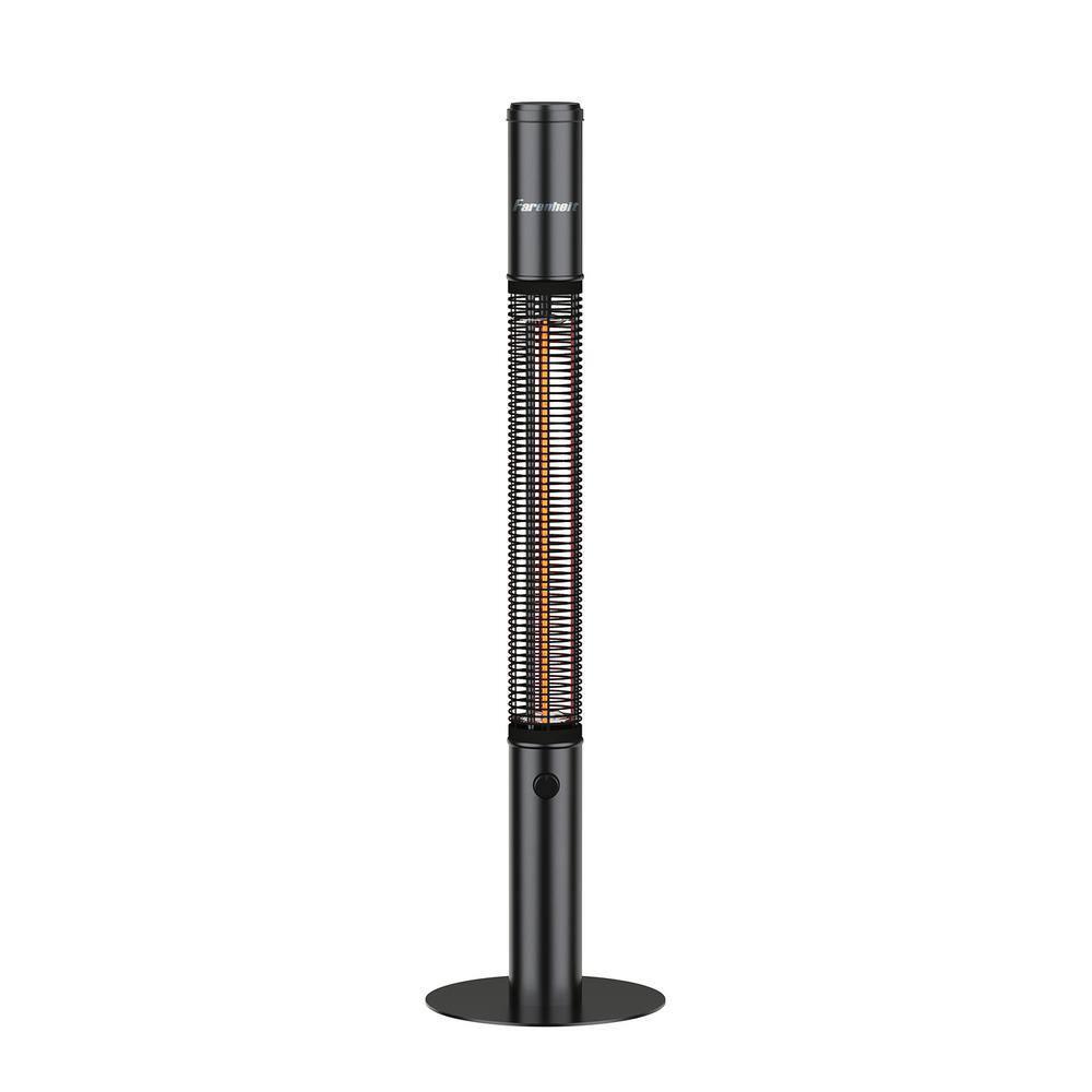 59" 1500 Watt Electric Standing Patio Heater