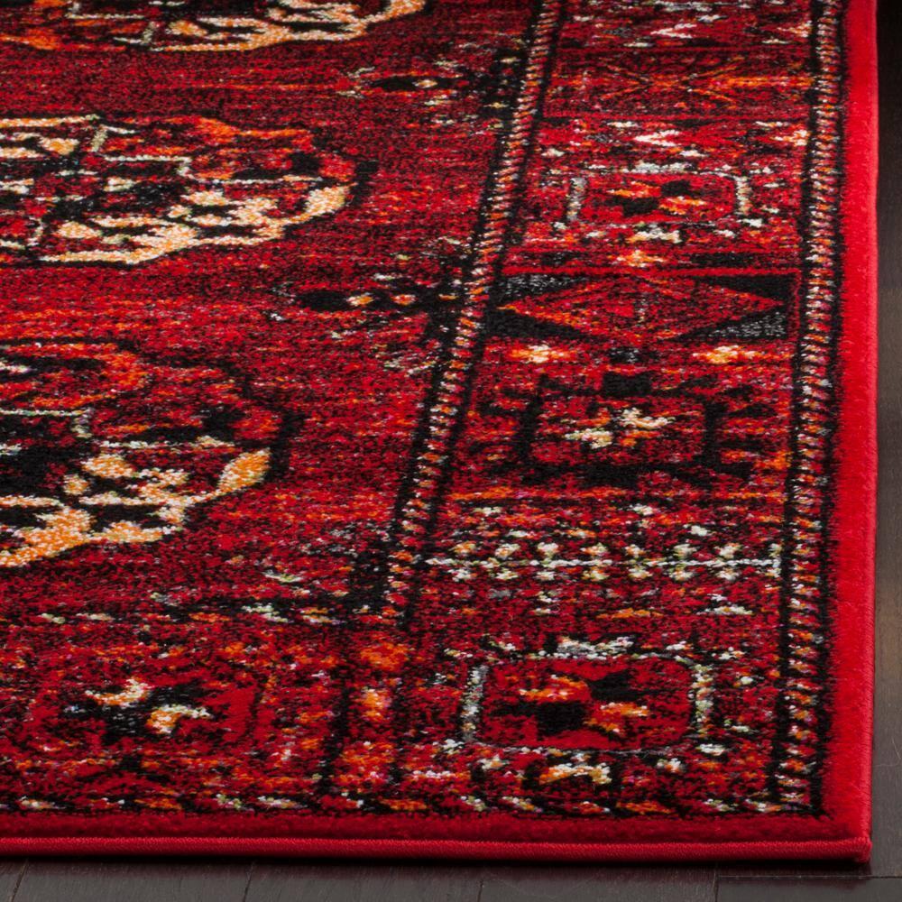 Vintage Hamadan VTH212 Power Loomed Indoor Area Rug - Red/Multi - 6'7"x9' - Safavieh