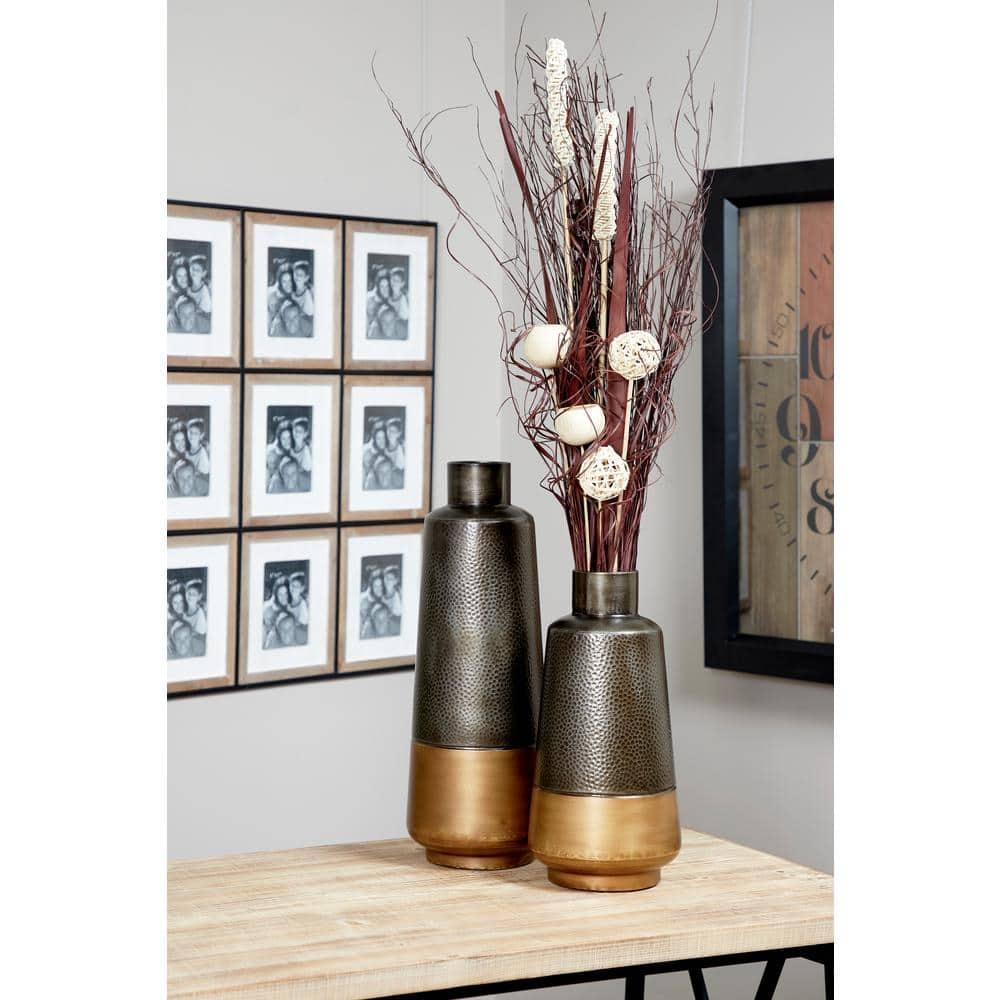 Novogratz Metal Floor Vase
