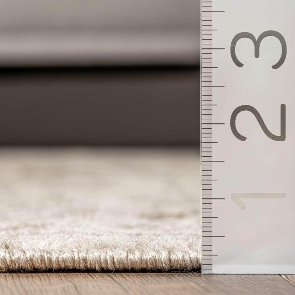 Nuloom Freja Floral & Paisley 2x10 Runner Indoor Area Rug for Living Room Bedroom Dining Room Entryway Hallway Kitchen, Beige/Ivory