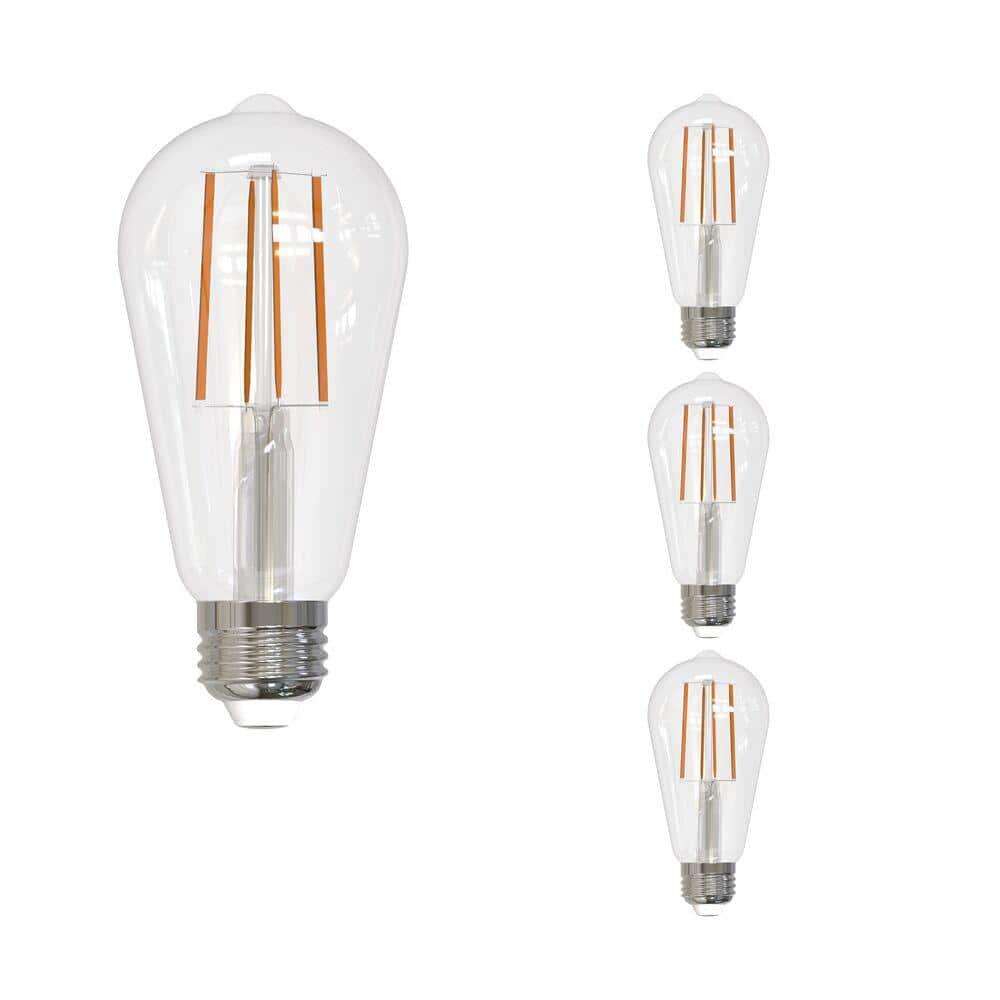G16 LED Filament Bulb (Set of 4) - Clear Glass / E12 / 4Watt