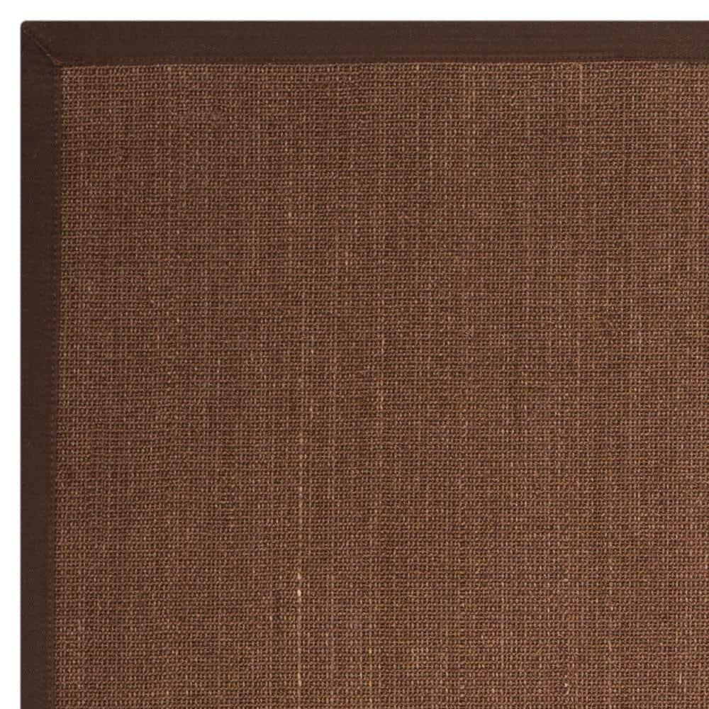 Natural Fiber NF131 Power Loomed Indoor Area Rug - Brown/Brown - 4'x6' - Safavieh