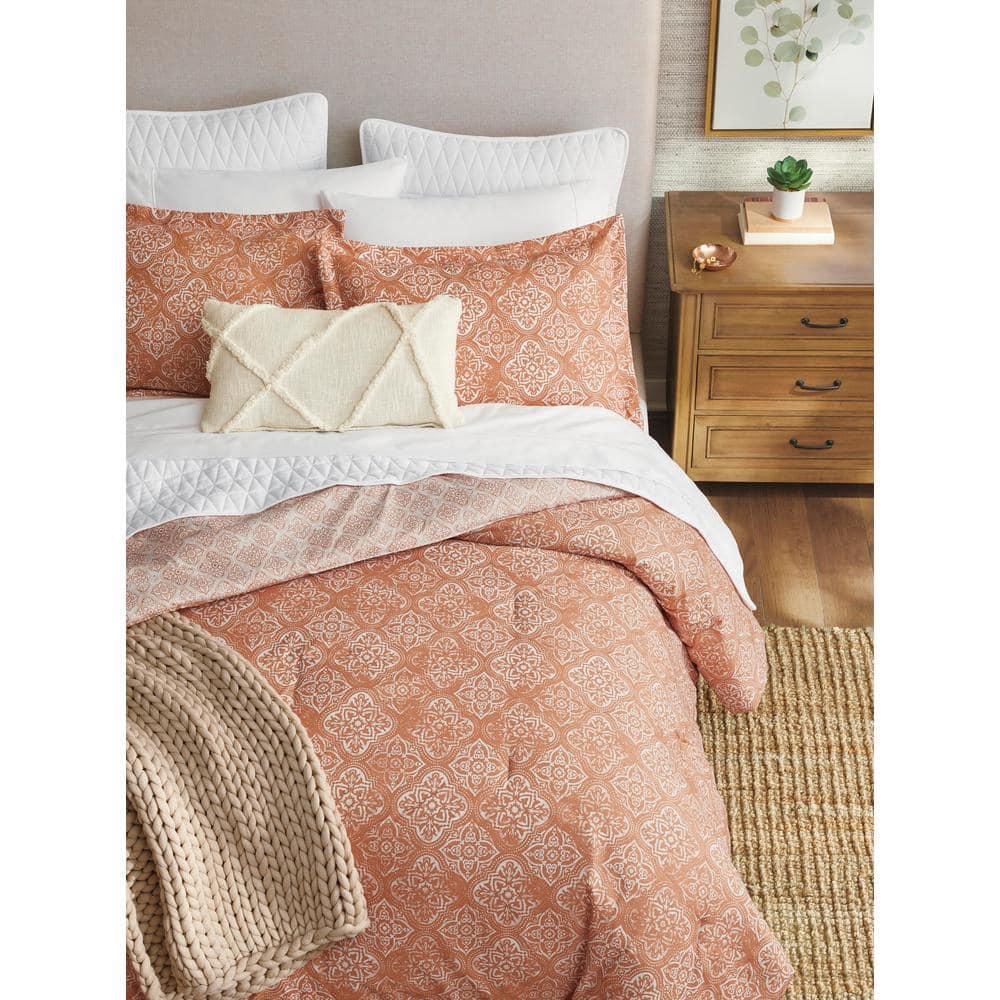 Donna Sharp Chunky Knit Taupe Contemporary Decorative Throw Blanket with Over-Sized Loop Pattern