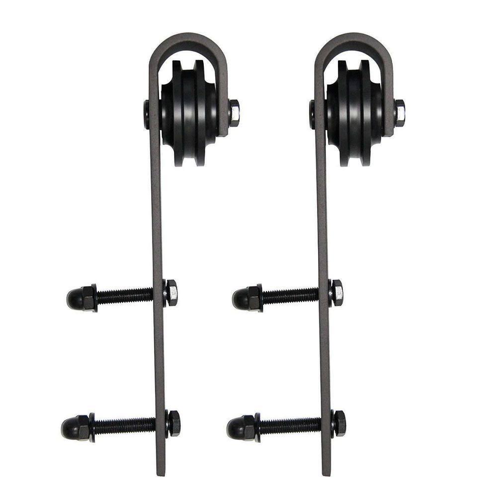 Sliding Closet Frosted Glass 12 Lites Barn Bypass Doors 64 x 84 inches