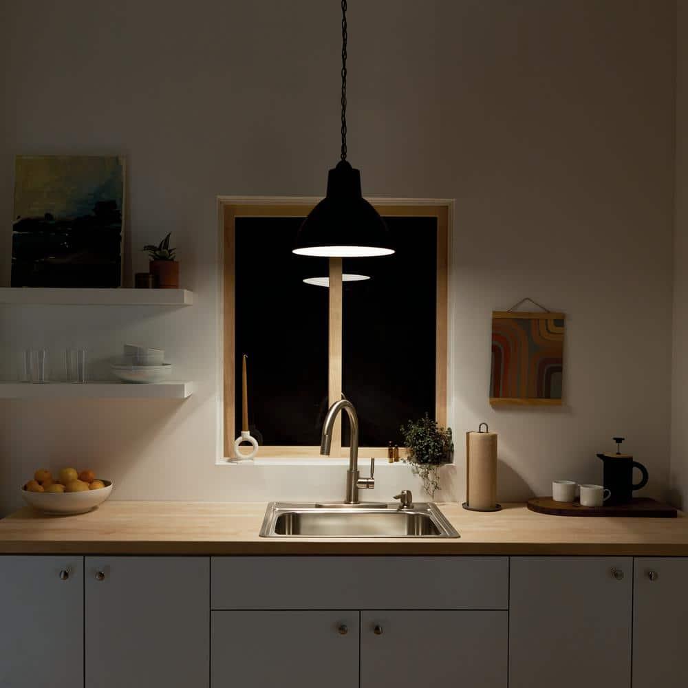 Kichler Missoula 13 1/2" Wide Hammered Bronze Dome Pendant Light