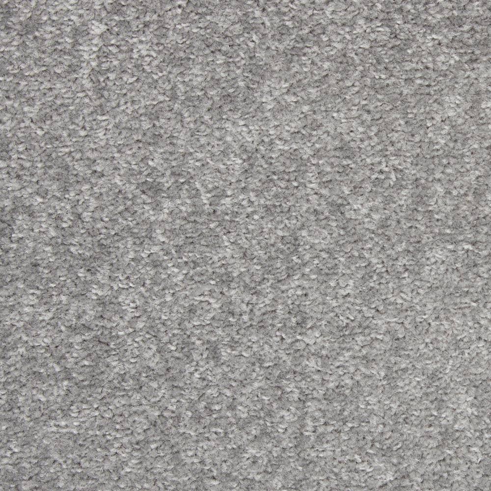 Nourison Essentials Easy Care Indoor Outdoor Area Rug - Silver Grey 8' x 10'