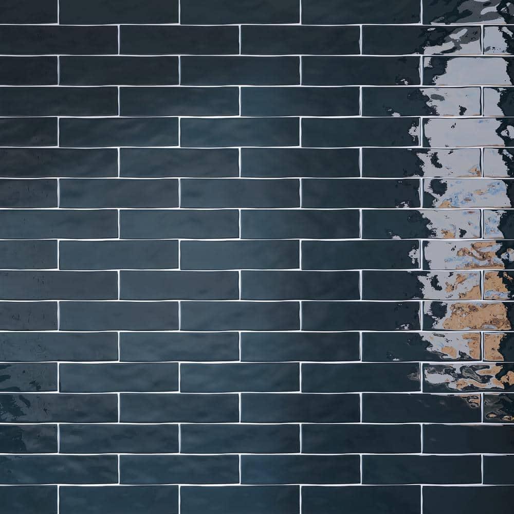 Kezma 3 in. x 12 in. Ceramic Subway Wall Tile