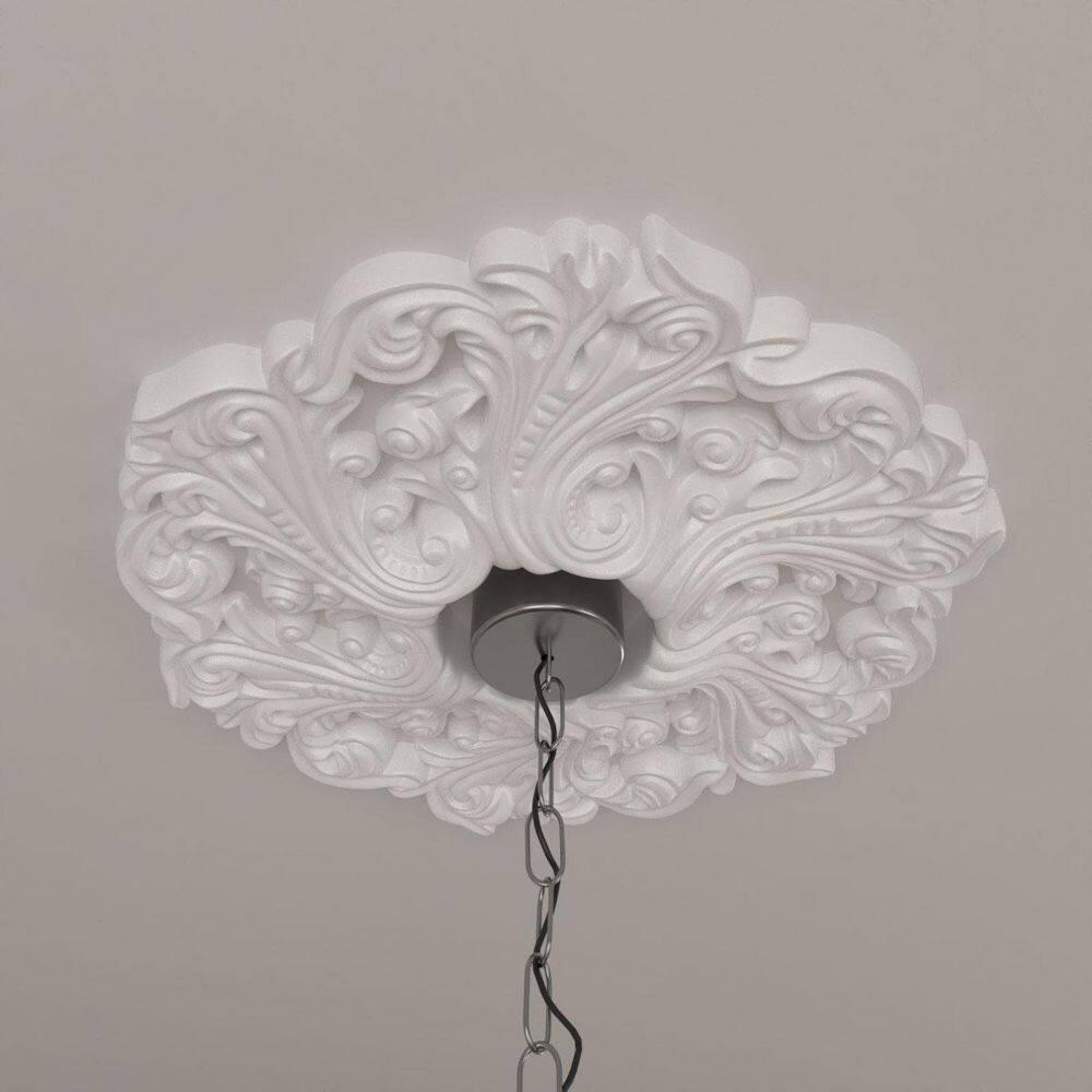 Ekena Millwork 19 5/8"OD x 4 3/4"ID x 1 3/4"P Orrington Ceiling Medallion (Fits Canopies up to 4 3/4")