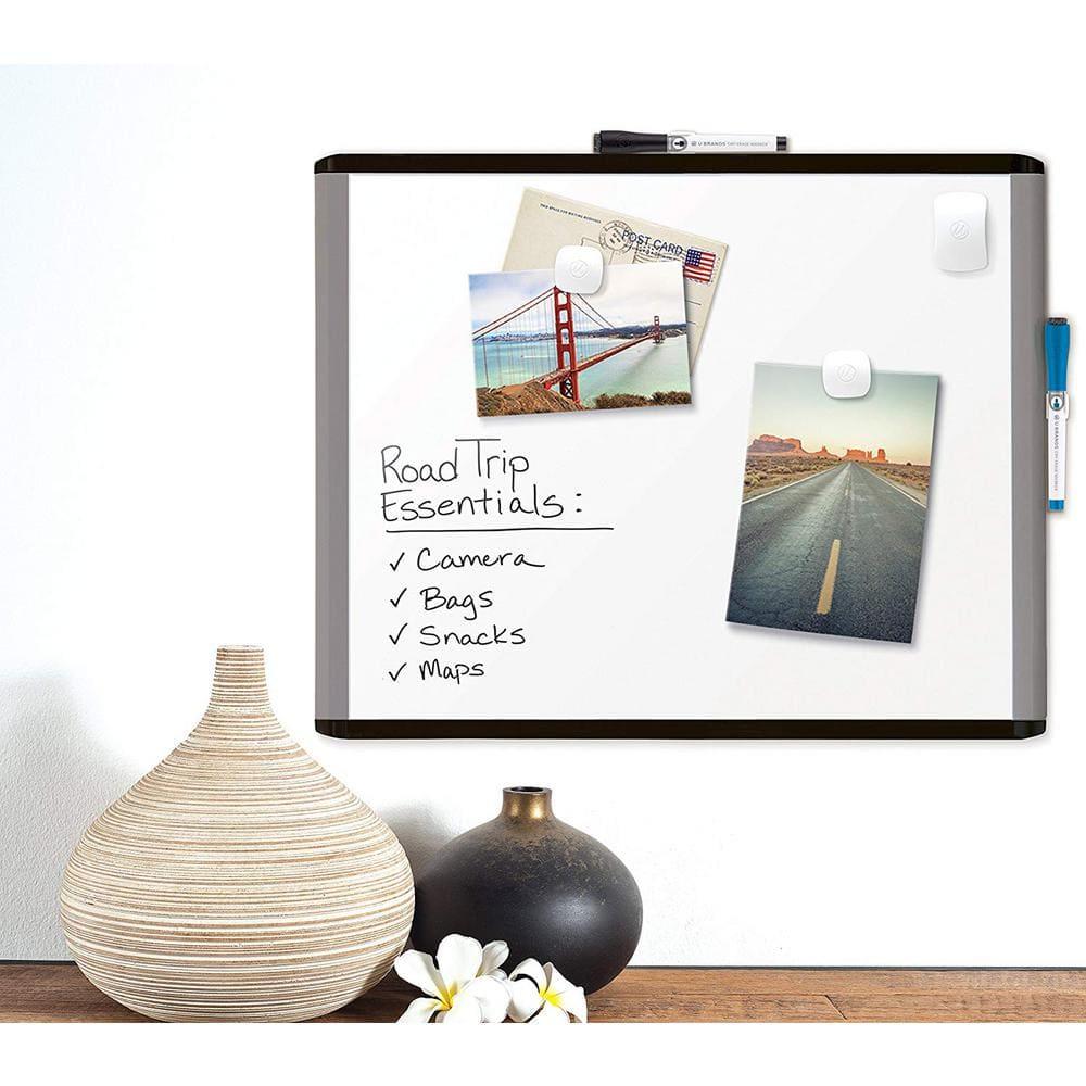 U Brands Wall Steel Magnetic Mini - Up To 2' Whiteboard