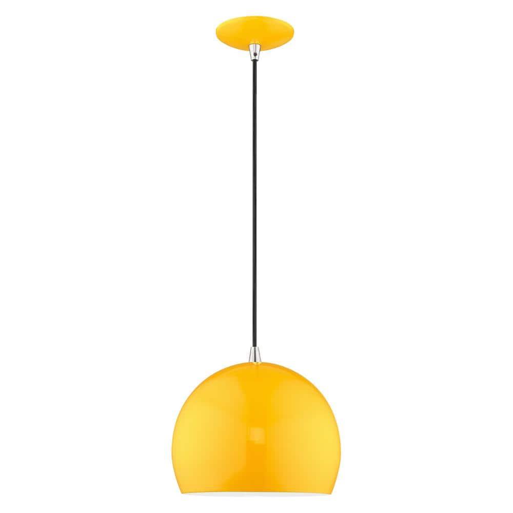 Schultz Single Light Metal Dimmable Pendant