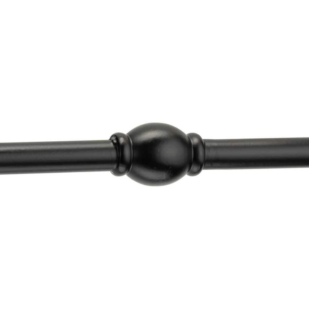 Avec 23.5 in. 3-Light Matte Black Luxe Vanity Light