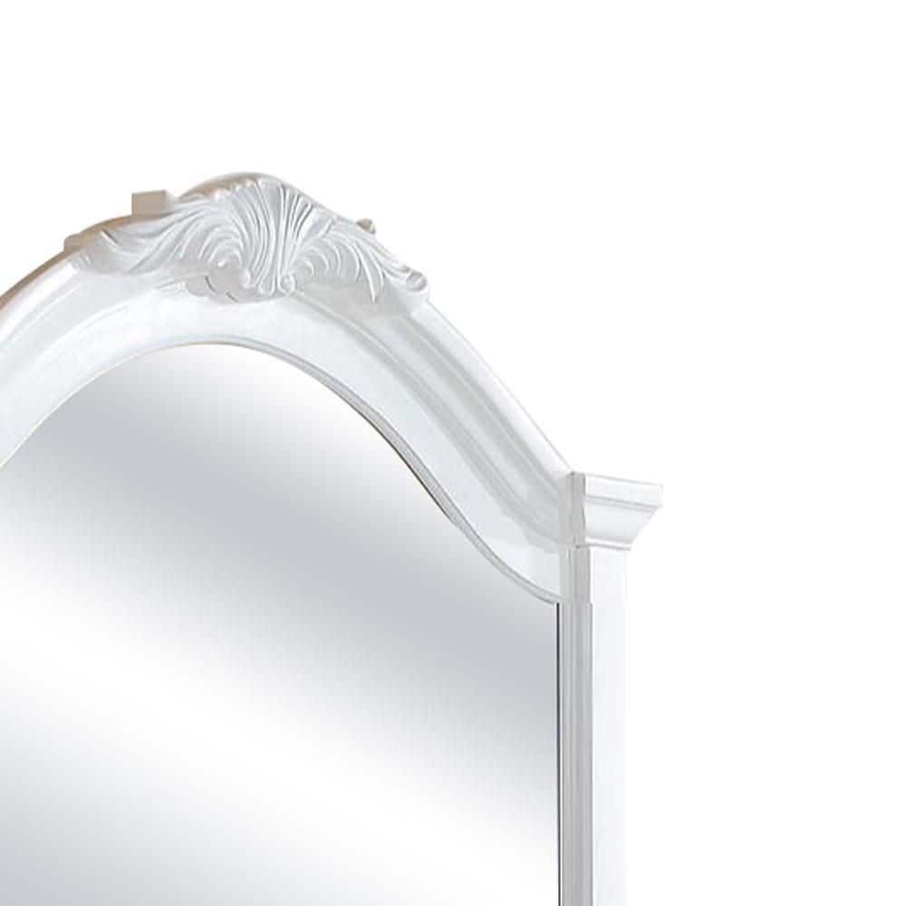 Acme Furniture Estrella Dresser Mirror White Finish