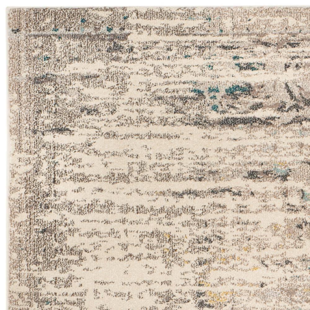 Monaco MNC209 Power Loomed Indoor Area Rug - Grey/Multi - 5'1"x7'7" - Safavieh.