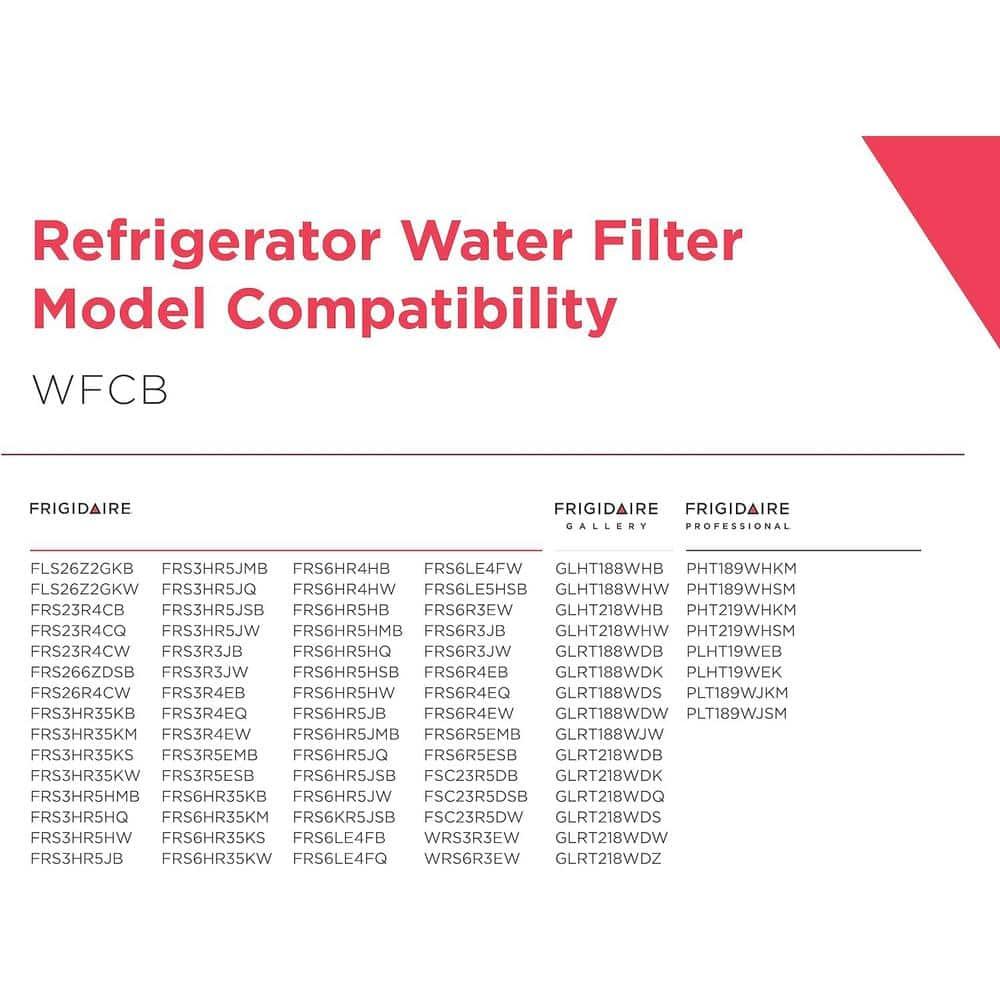 Genuine Frigidaire Water Filter WFCB