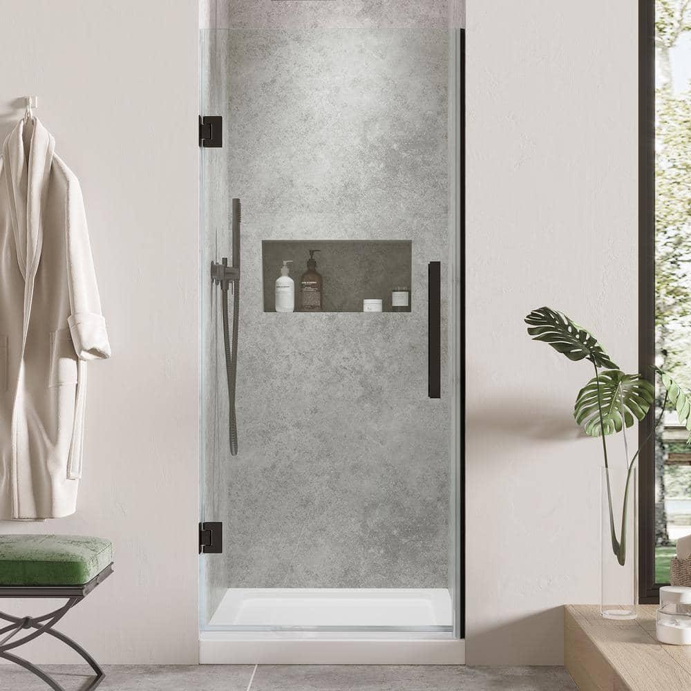 Ove Decors Endless Tampa-Pro 32" W x 72" H Alcove Frameless Shower Kit, Door, Base TP02002E0