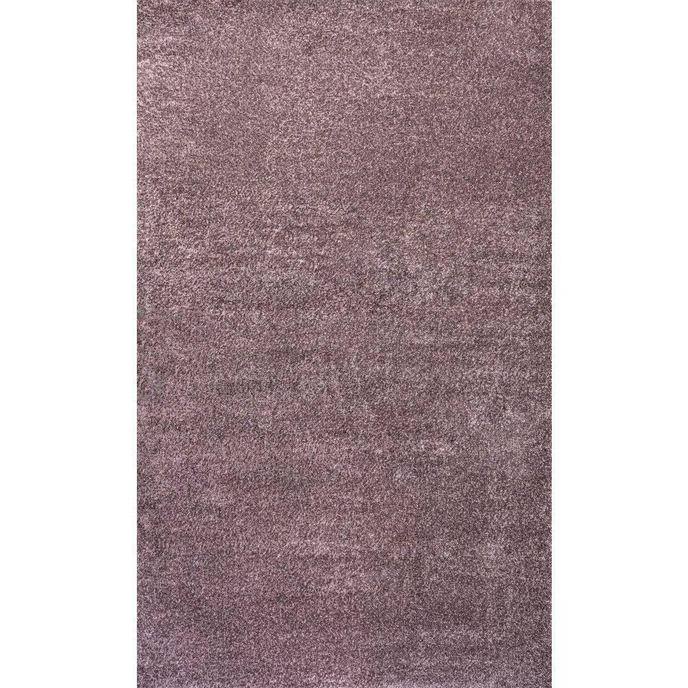 8'x10' Haze Solid Low-Pile, Light Purple - JONATHAN Y