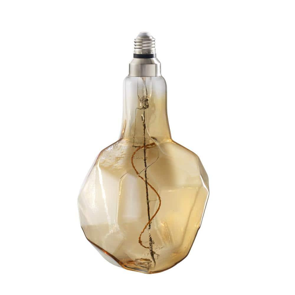 Oversized Jewel Antique LED Edison Bulb, 60 Watt Equivalent, E26 Dimmable