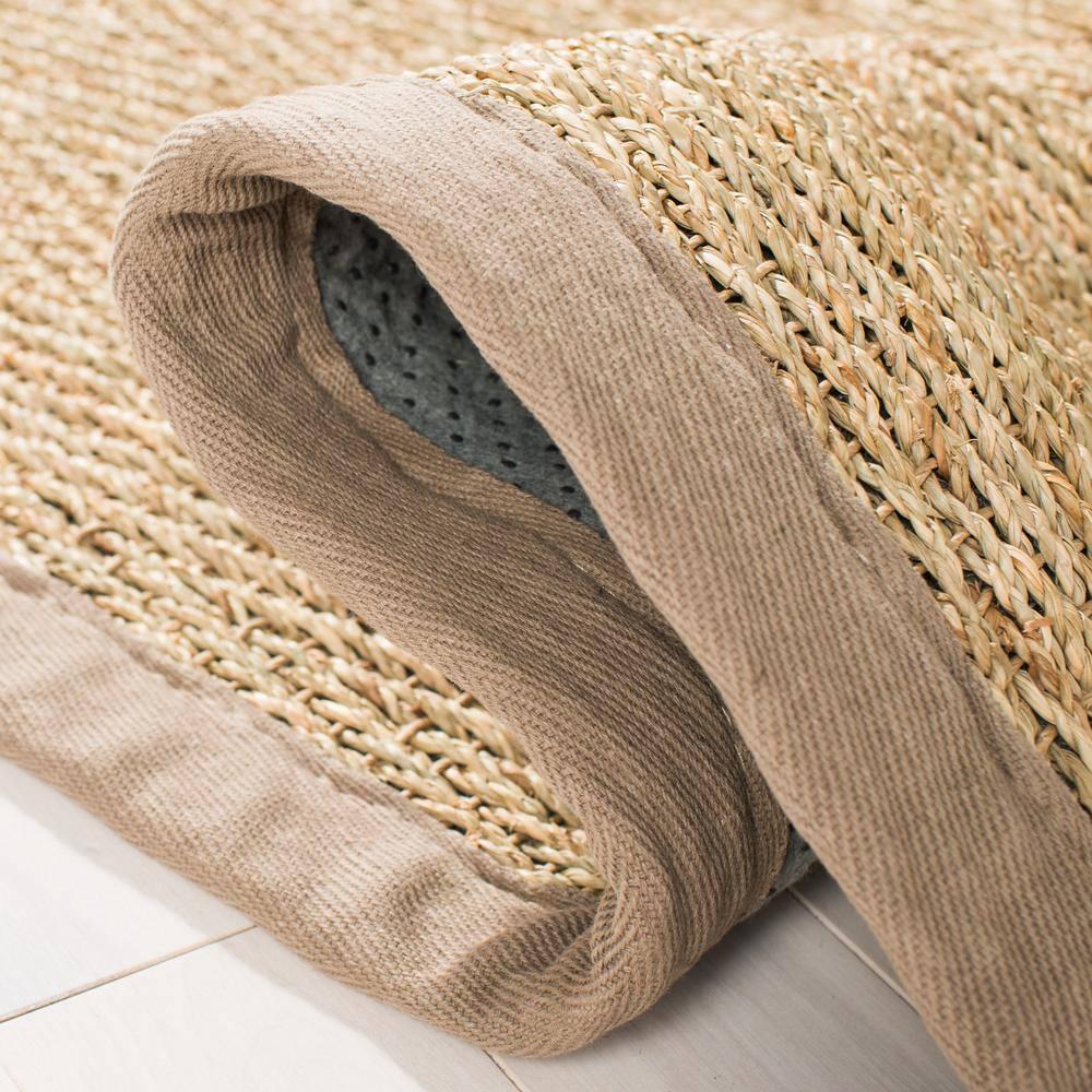 Natural Fiber NF115 Power Loomed Indoor Accent Rug - Natural/Grey - 2'x3' - Safavieh.