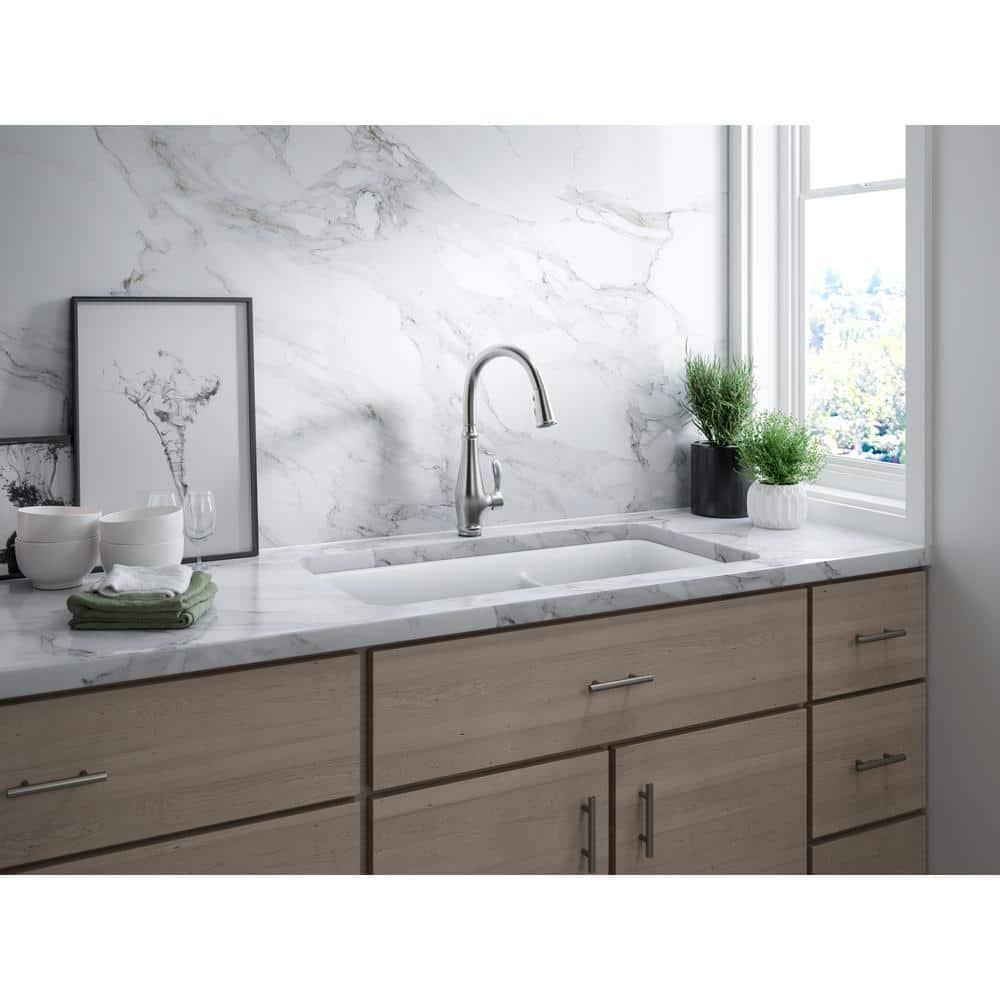 Cairn® 34" L x 18" W Double Basin Undermount with Accessories