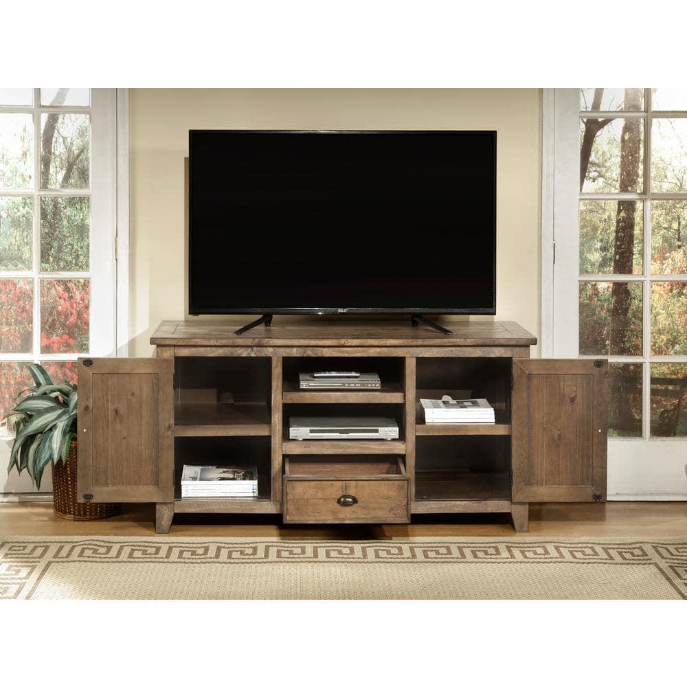 Martin Svensson Home Monterey Solid Wood TV Stand, Natural