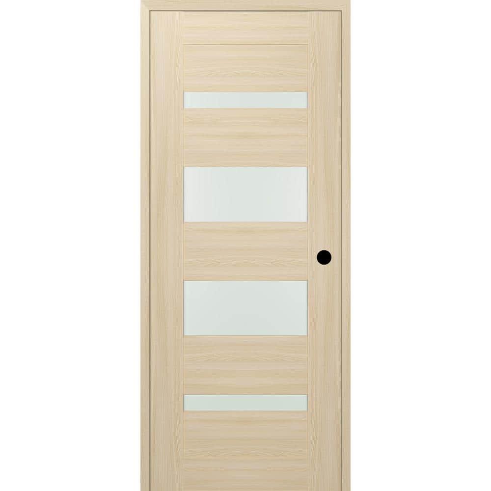 Belldinni Avon Glass Solid Manufactured Wood Standard Door | Wayfair