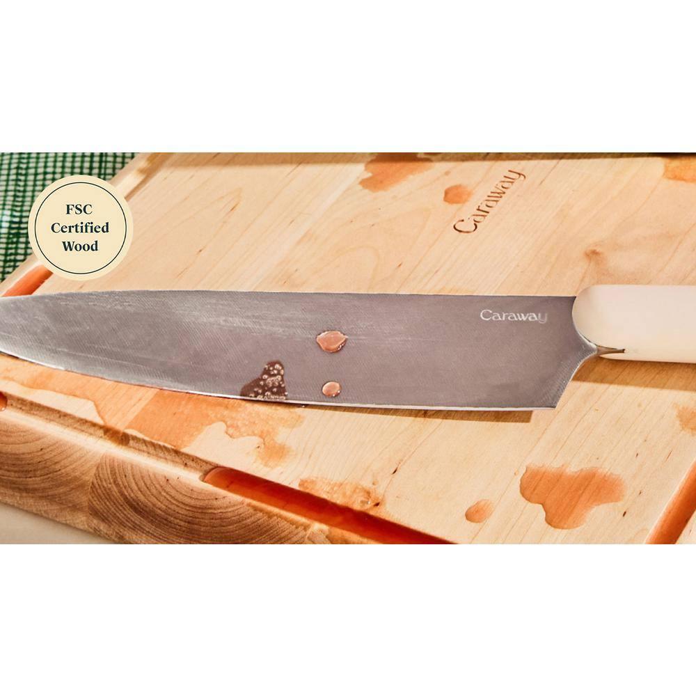 Caraway Birch Wood 4-Piece Cutting Board Set