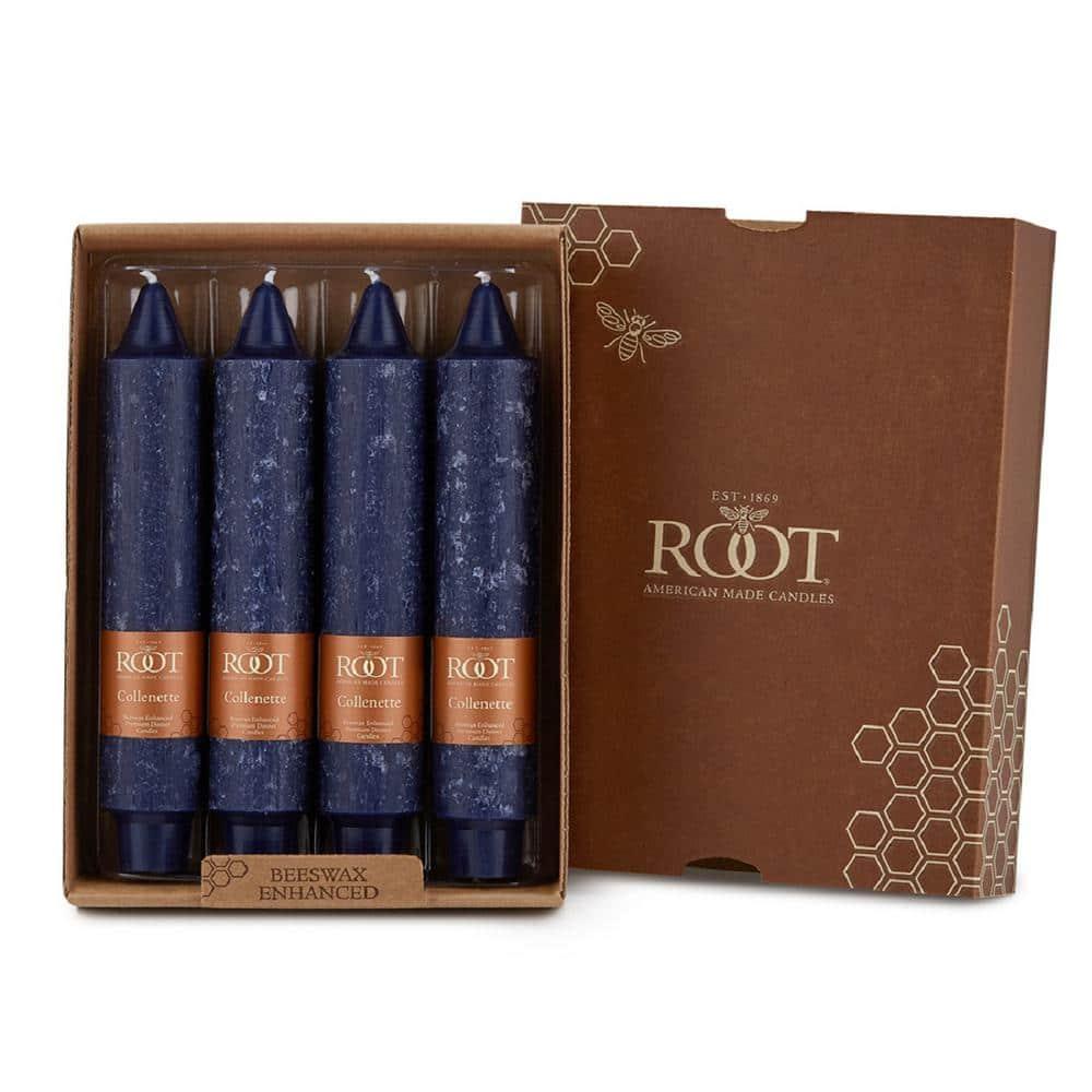 Root Candles Timberline Collenette Dinner Candle Taper (Set of 4)