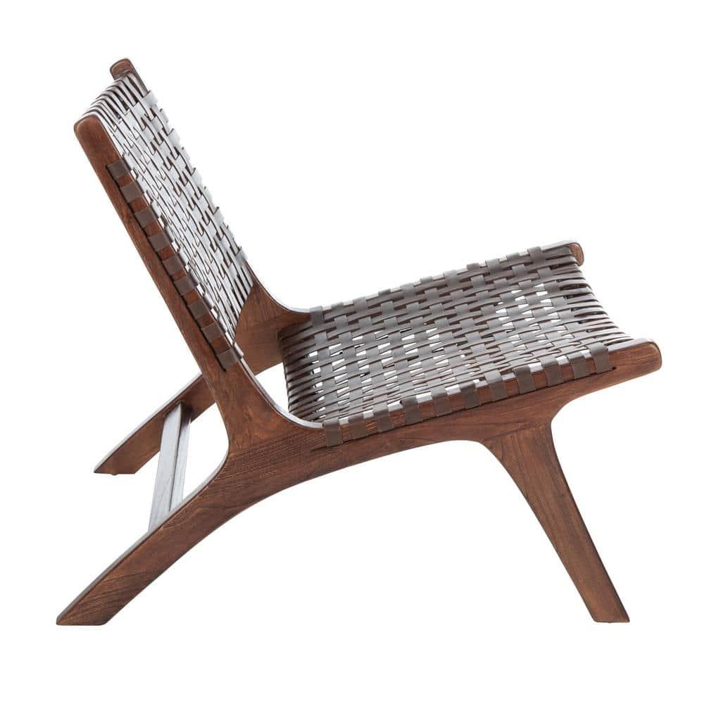 Denman Genuine Leather Side Chair