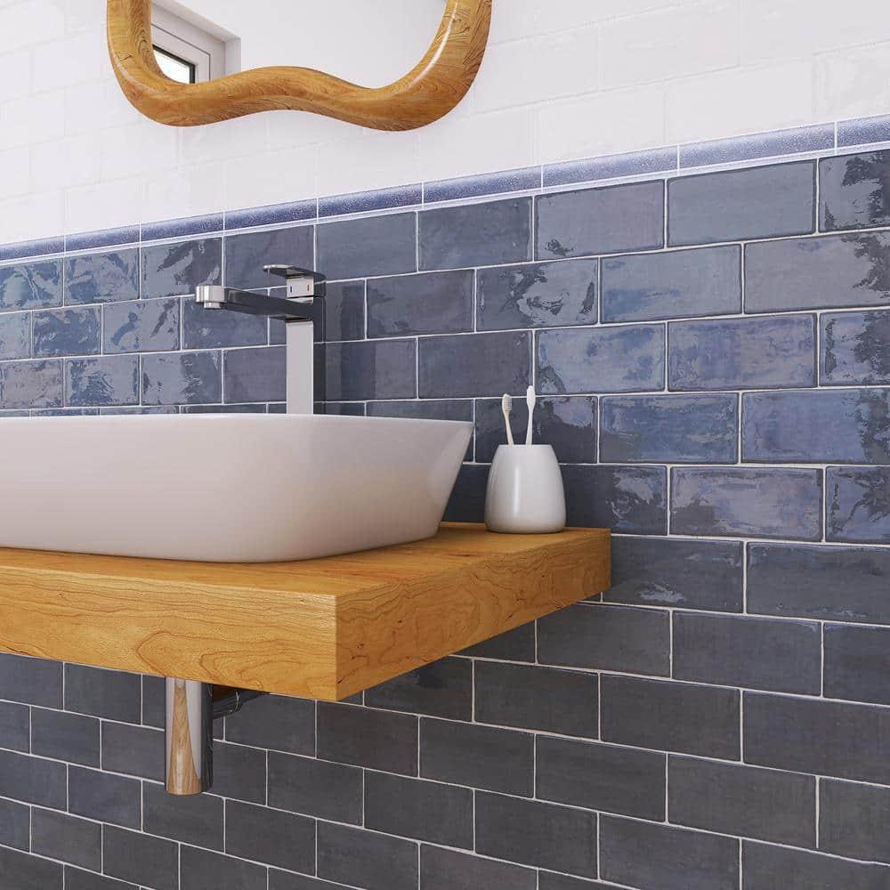 New Country 3" X 6" Ceramic Subway Wall Tile
