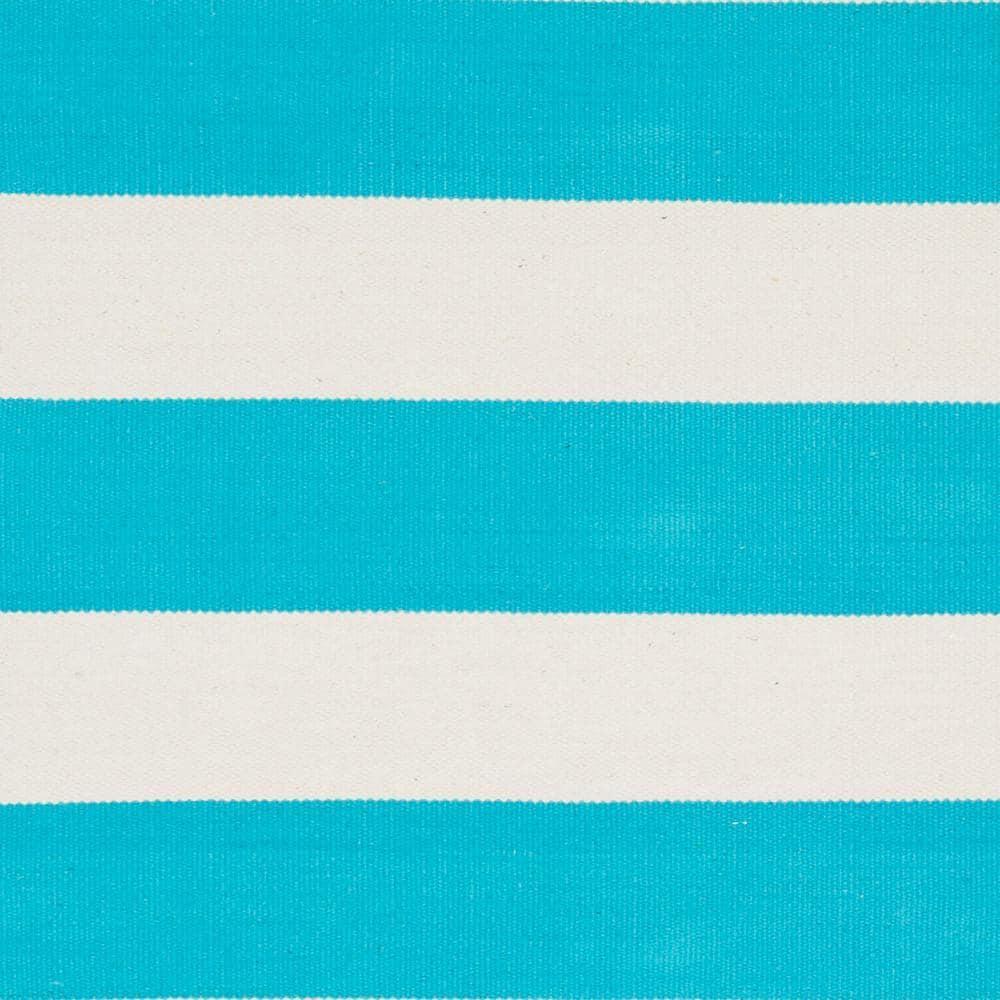 Montauk MTK712 Hand Woven Area Rug - Turquoise/Ivory - 3'x5' - Safavieh.