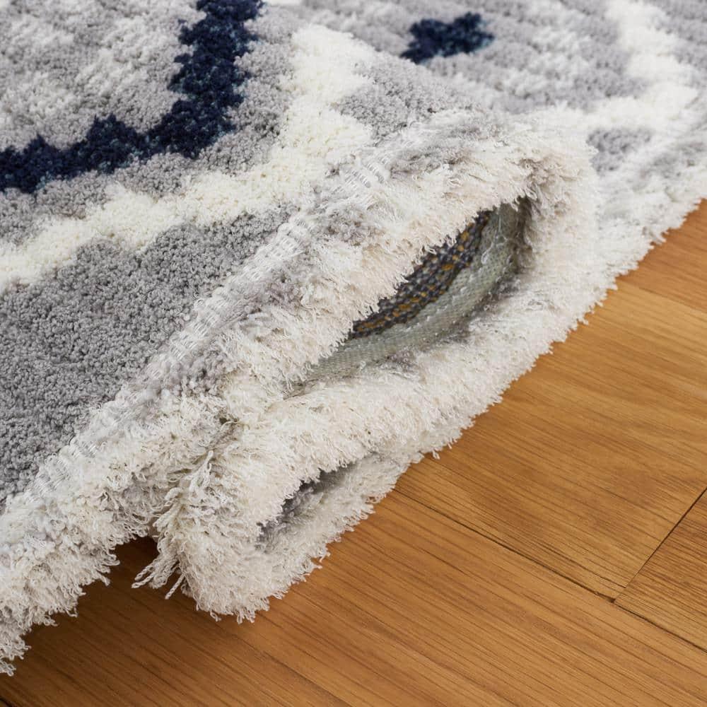 Marrakesh MRK608 Power Loomed Area Rug - Gray/Light Gray - 5'3"x7'6" - Safavieh.