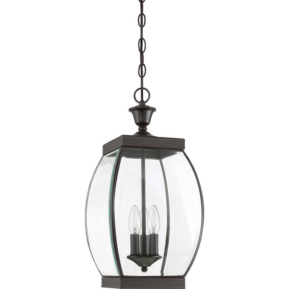 Quoizel Lighting Oasis 3 - Light Pendant in  Medici Bronze