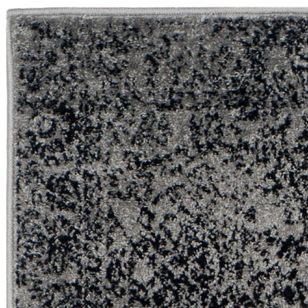 Adirondack ADR109 Machine Made Indoor Runner - Grey/Black - 2'-6"x14' - Safavieh