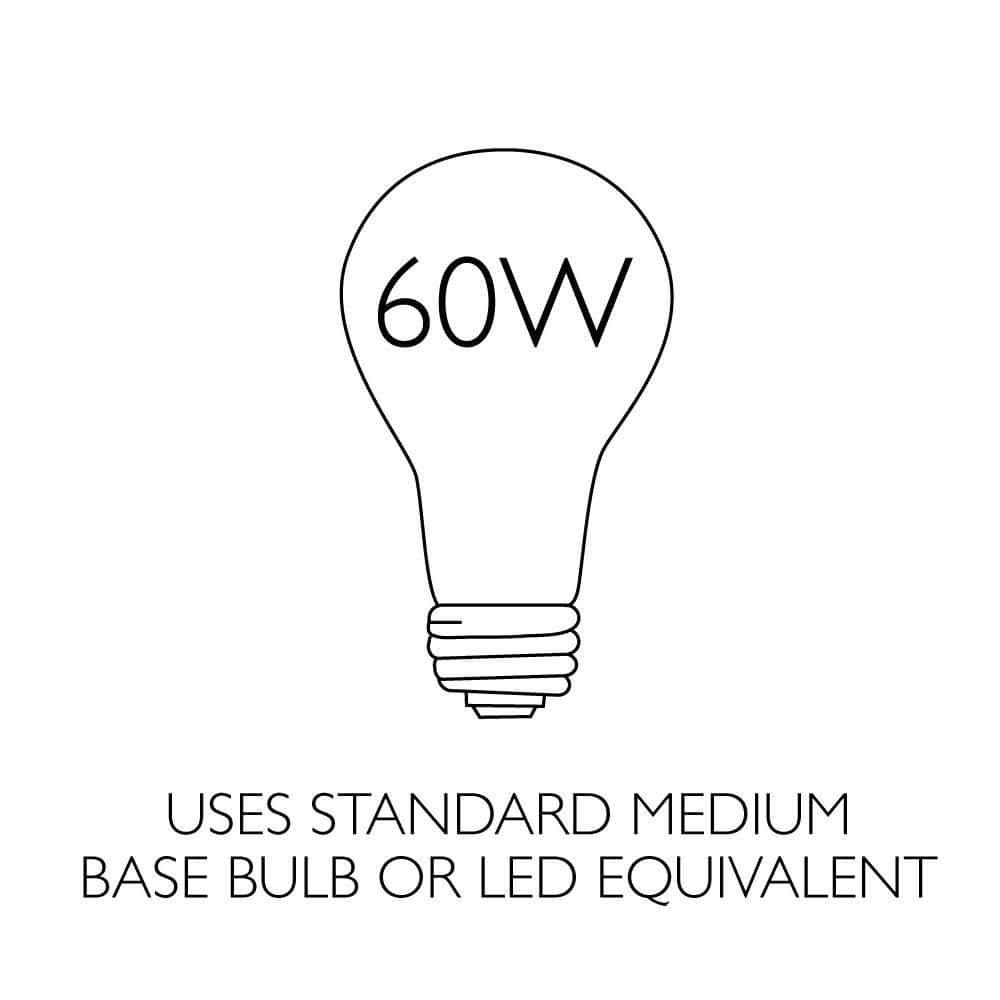 Design House 589200-BLK Mayfield Outdoor Post Top Light with Clear Glass Modern for Porch Entryway Patio, Black