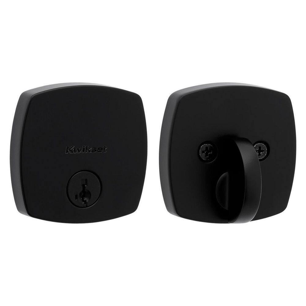 Midtown Interior Knob With Deadbolt Reversible Entry Set