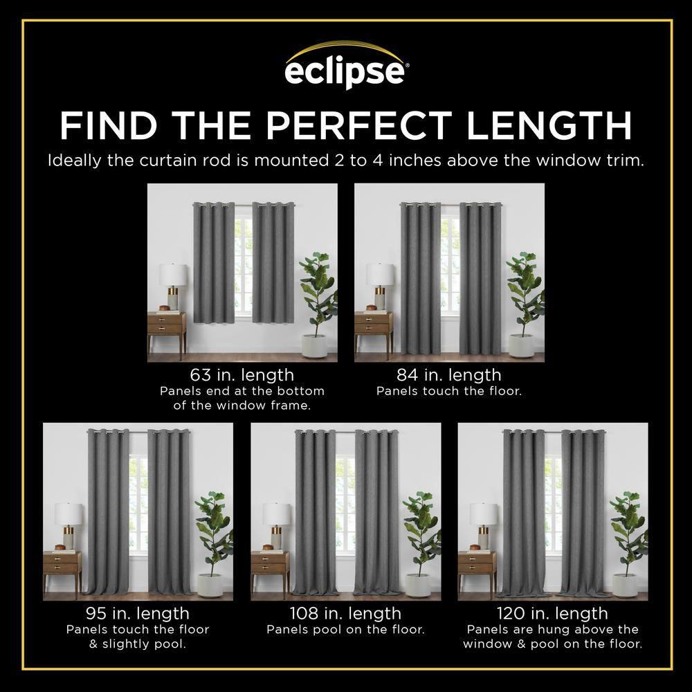 Eclipse Polyester Blackout Curtain