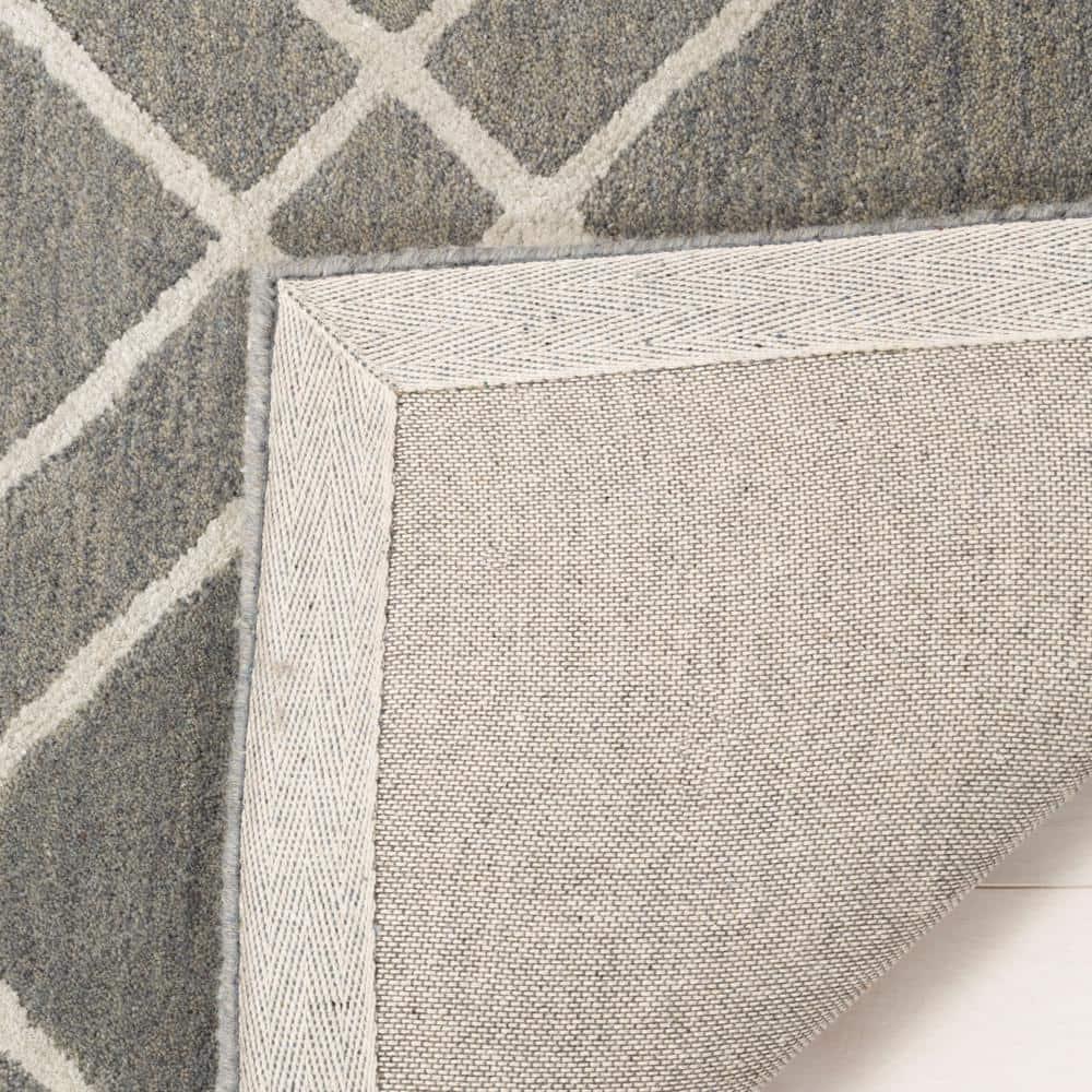 Himalaya HIM901 Hand Tufted Area Rug - Grey/Silver - 8'x10' - Safavieh.