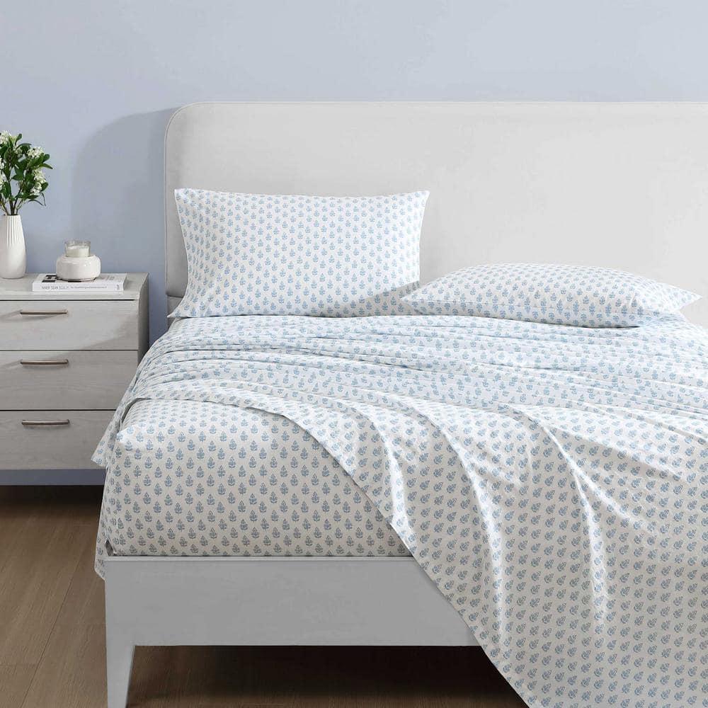 Laura Ashley Laura Ashley Printed Cotton Percale Sheet Set
